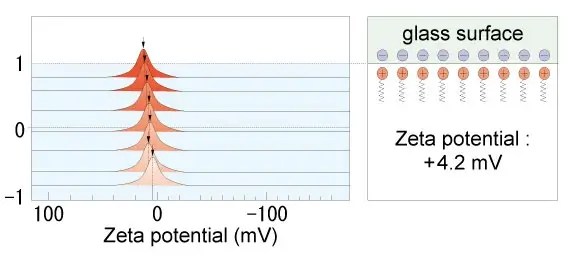 Zeta Potential Neutralization of the Surface of the Glass Plate by Positive Charged CTAB