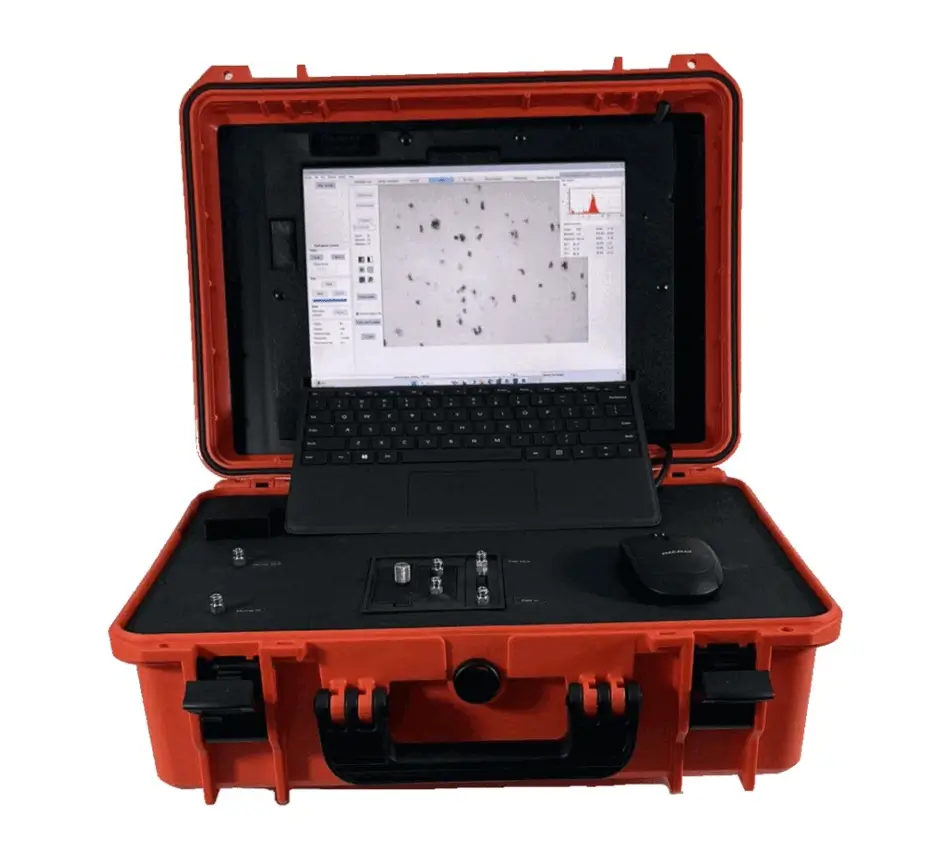 Pi Raptor Portátil: Analisador de Partículas para Combustíveis e Lubrificantes | Capa