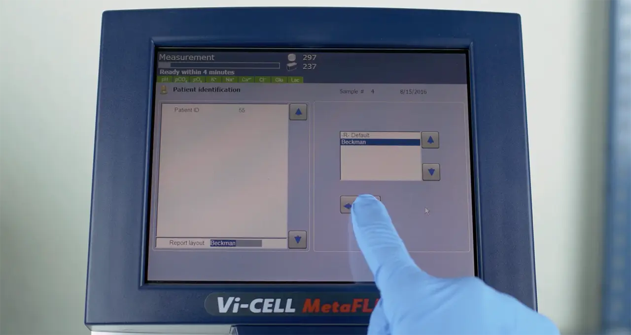 Vi Cell Metaflex Analisador Bioanalitico Informando Paciente 66bf657a509f4